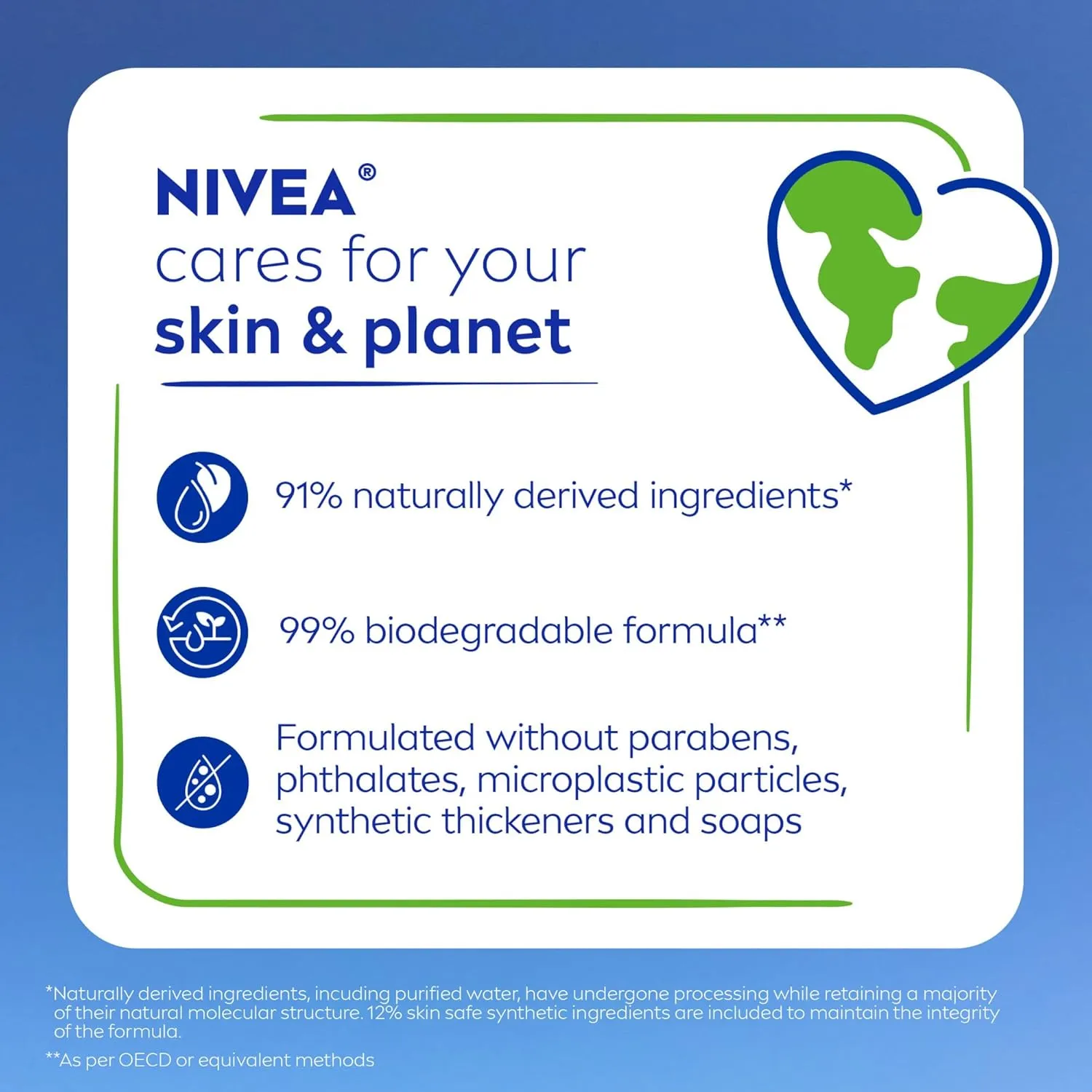 NIVEA Refreshing White Peach and Jasmine Body Wash with Nourishing Serum, Scented Body Wash for Women, Enriched with Provitamin B5 and Vitamin E, 20 Fl Oz Bottle, 3 Pack
