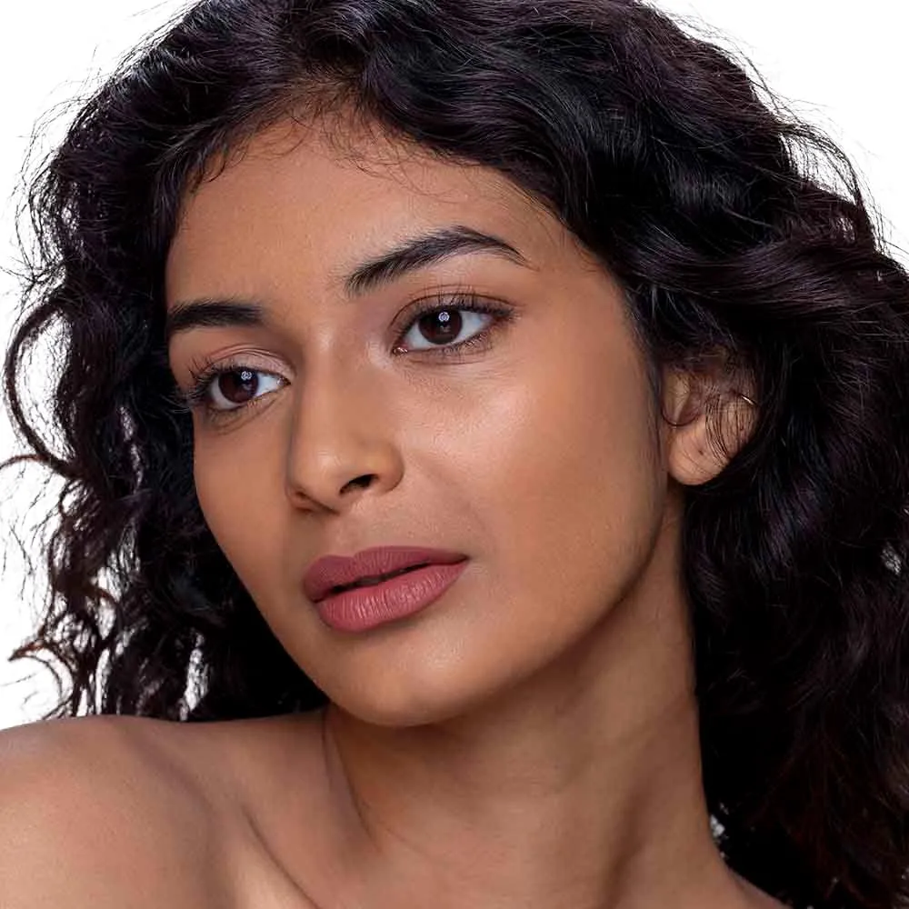 Non-Stop Airy Matte Liquid Lipstick - Sandy Rose | Transferproof I Waterproof lipstick Long Lasting I Apricot & Avocado Oil | 100% Vegan | 5ml | No Parabens, No Toxins