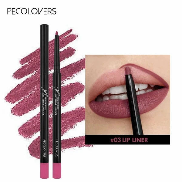 Nude Velvet Matte Lipstick – Long-Lasting, Waterproof, Non-Stick Lip Glaze with Lip Liner Pencil