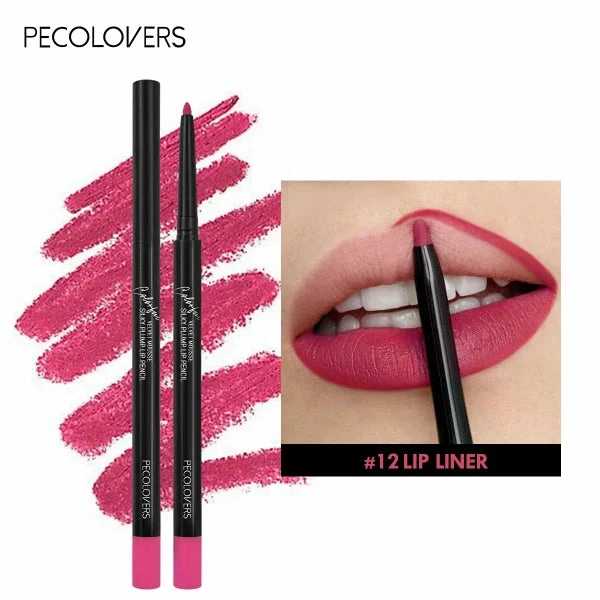 Nude Velvet Matte Lipstick – Long-Lasting, Waterproof, Non-Stick Lip Glaze with Lip Liner Pencil