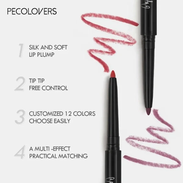 Nude Velvet Matte Lipstick – Long-Lasting, Waterproof, Non-Stick Lip Glaze with Lip Liner Pencil