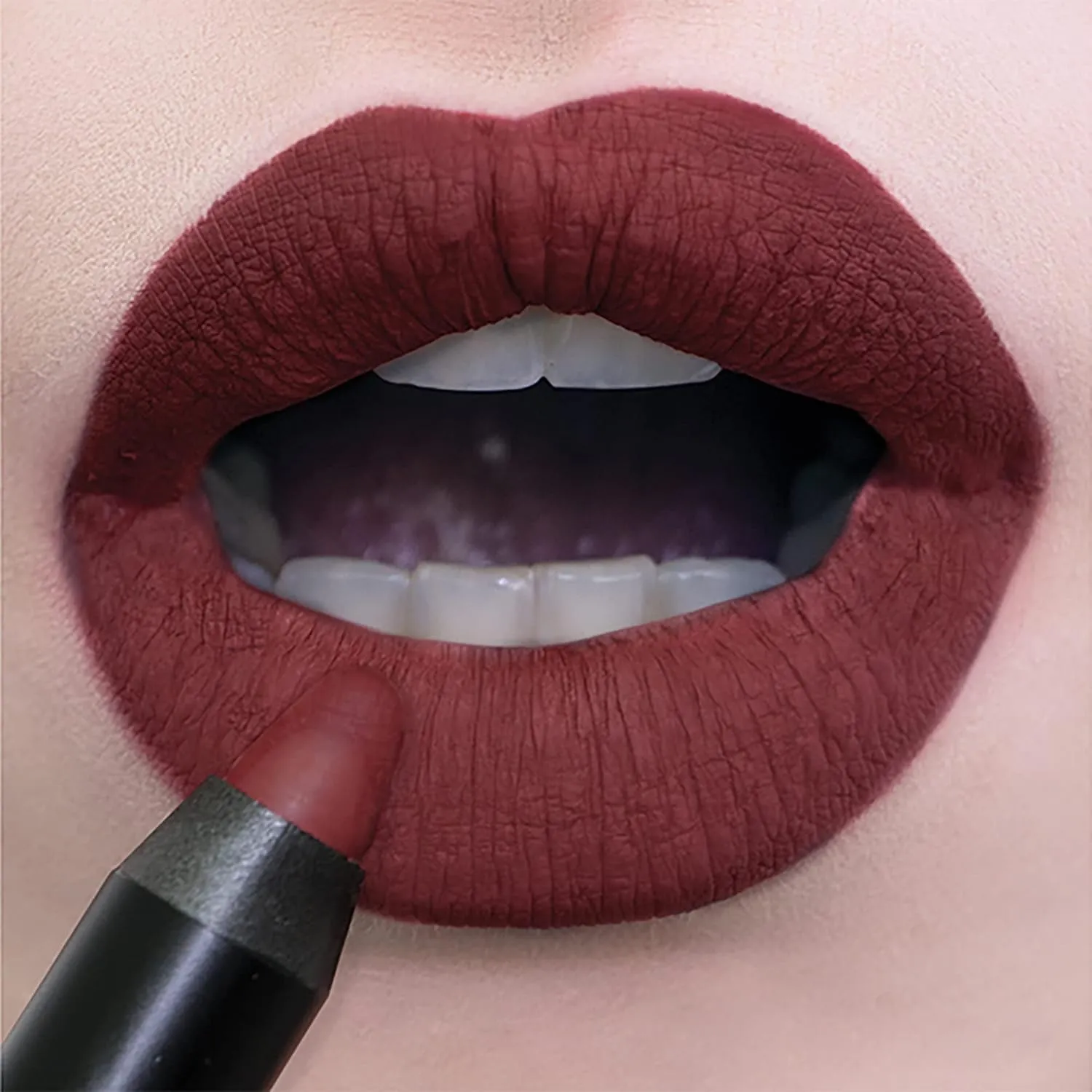 Nudestix Magnetic Matte Lip Color, Lipstick   Lip Liner   Lip Stain, 3-in-1Multi Use Makeup Pencil, Long Lasting Pigment, Kiss Proof, Smudge Proof, Waterproof, Bold Nude Looks