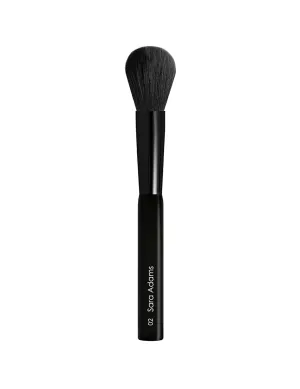Oval Shape Blush & Powder Brush 02