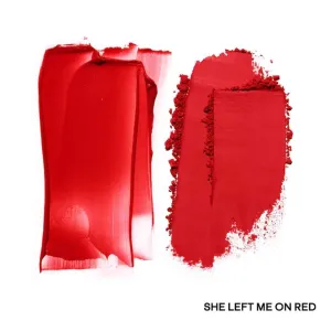 P4trick Ta. - Major Headlines Double-Take Crème & Powder Blush Duo - Color: She Left Me On Red (WARM VIVID RED)