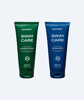 Pakketilbud: Watery Anti klor balsam og shampoo
