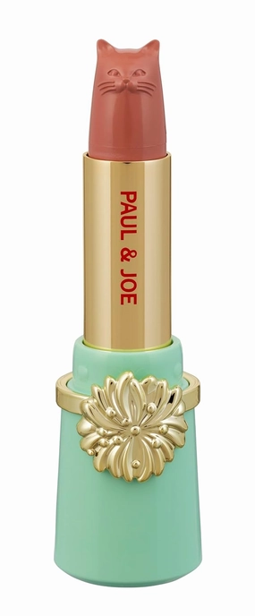 Paul & Joe Lipstick Refill A 001 Classy Beige, Refill Only, Case Sold Separately, High-Color, Long-Wear Cat-Shaped Lipstick Refill, 0.09oz