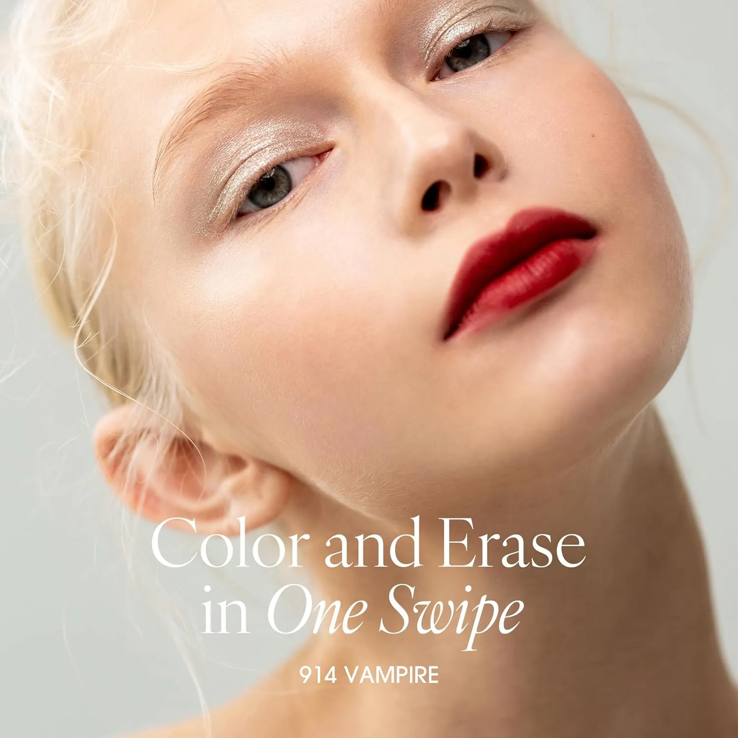 PLAT LIPS 914 VAMPIRE, Lip & Cheek, Lightweight, Naturally Dewy  Glowy Finish, Blendable & Buildable Formula (1.2g, 0.003 oz.)