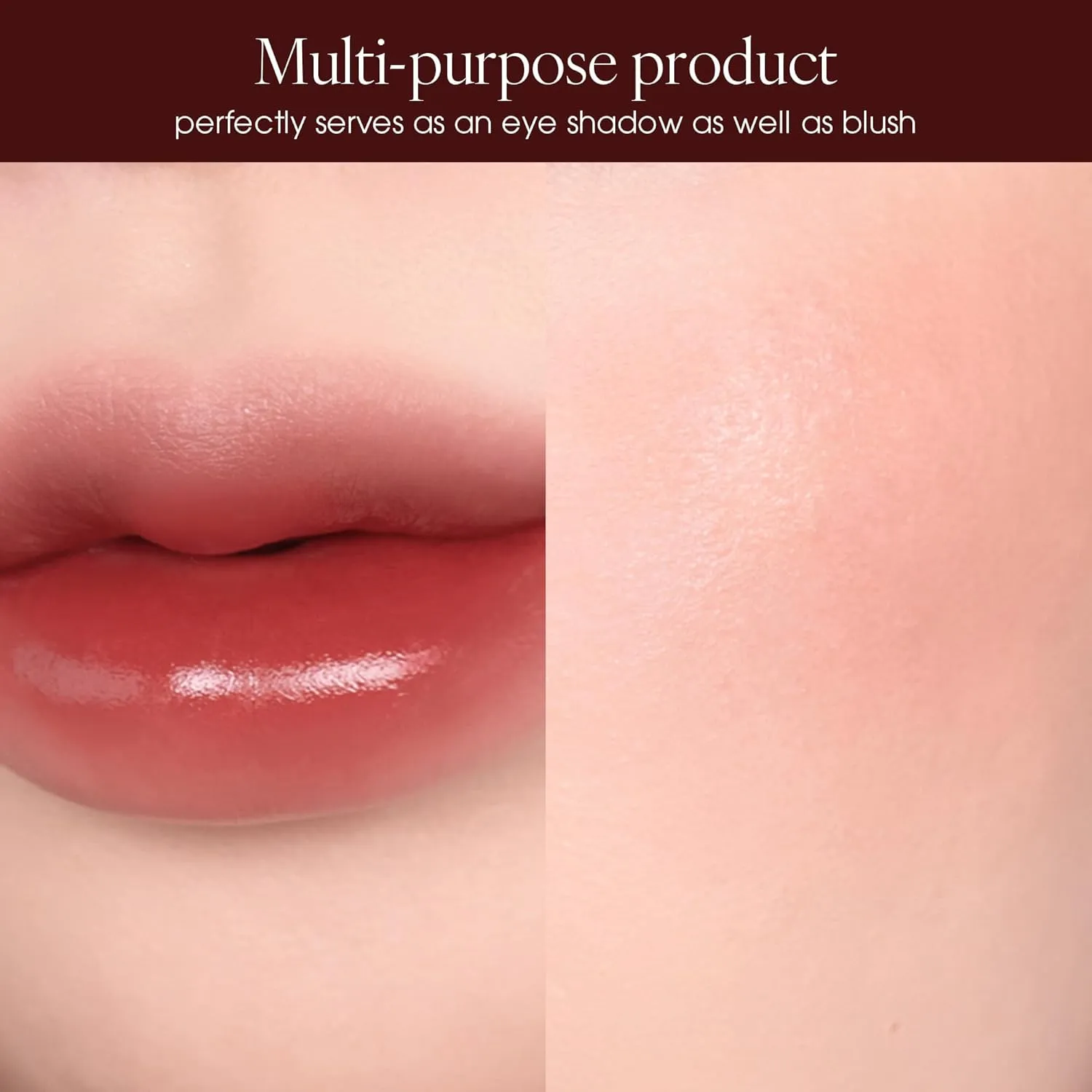 PLAT LIPS 914 VAMPIRE, Lip & Cheek, Lightweight, Naturally Dewy  Glowy Finish, Blendable & Buildable Formula (1.2g, 0.003 oz.)