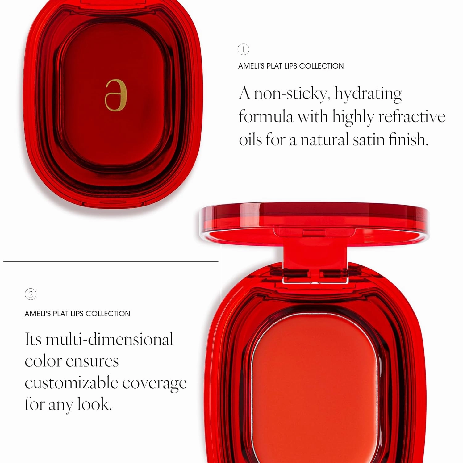 PLAT LIPS 913 PLASTIC ORANGE, Lip & Cheek, Lightweight, Naturally Dewy  Glowy Finish, Blendable & Buildable Formula (1.2g, 0.003 oz.)