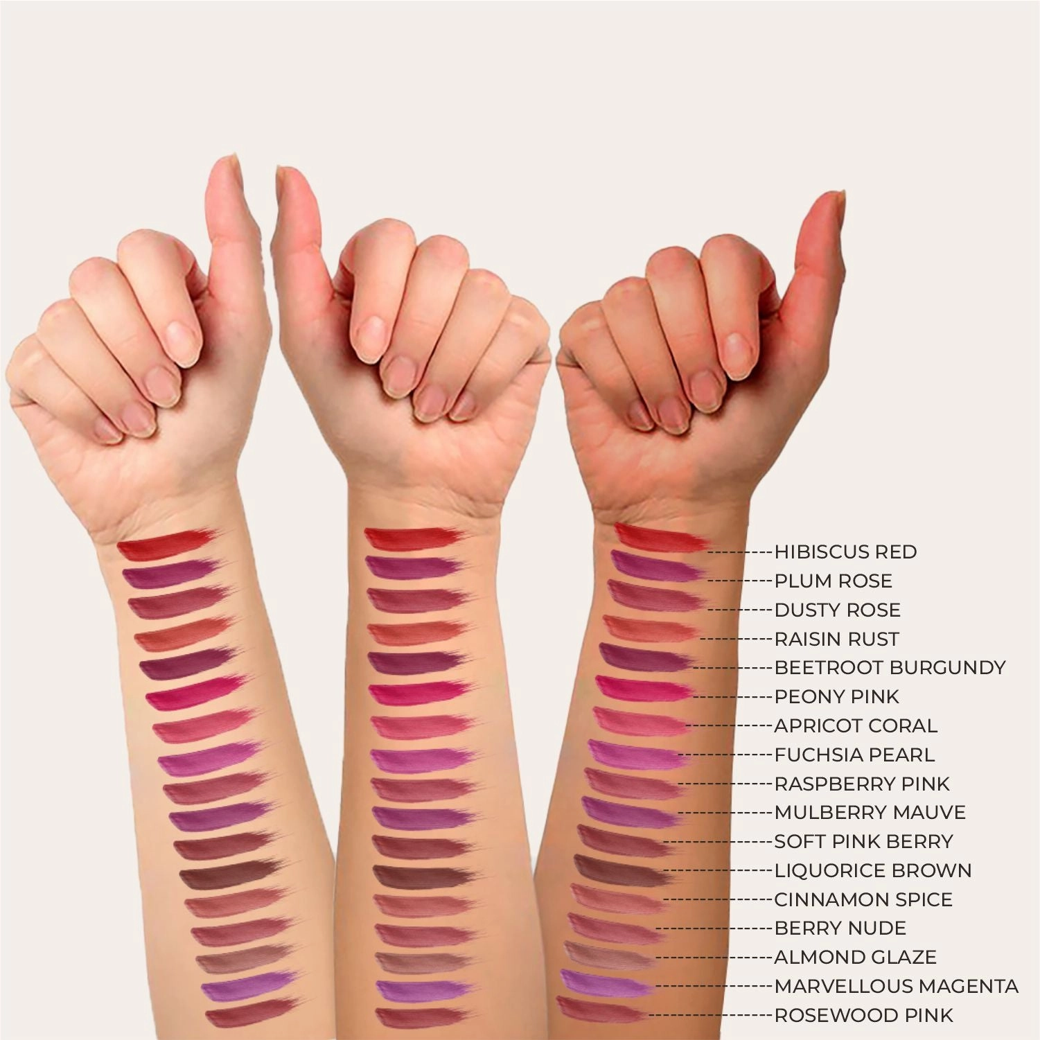 Plum Rose: Herb-enriched Matte Liquid Lipstick