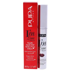 Pupa Milano I Am Love Proof Matt Liquid Lip Color - 003 Rose Nude for Women - 0.09 oz Lipstick