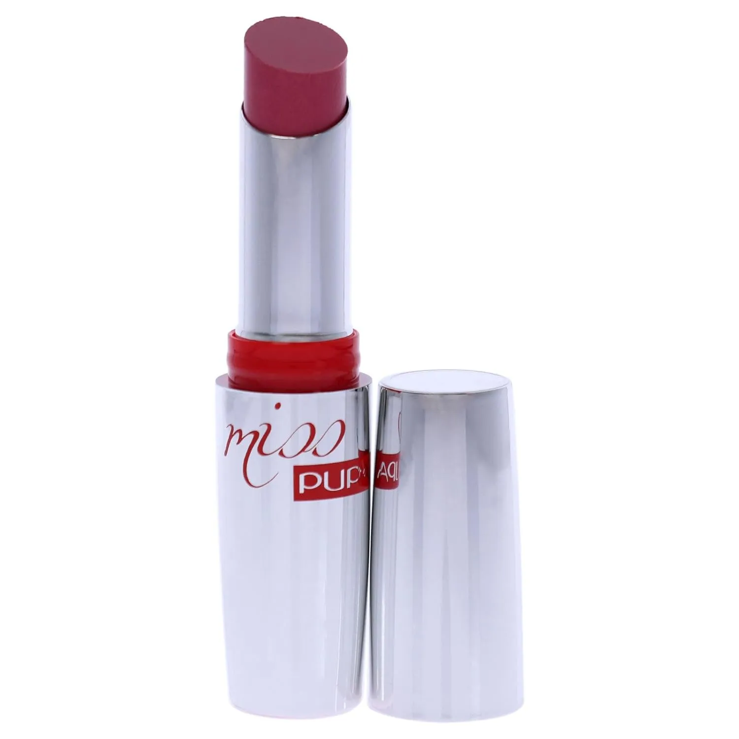 Pupa Milano Miss Milano Lipstick - Creamy, Ultra Pigmented Color For Lips - Nourishing Formula - Crystal-Effect Lipstick - Ultimate Boost Of Volume And Hydration - 102 Candy Nude - 0.071 OZ