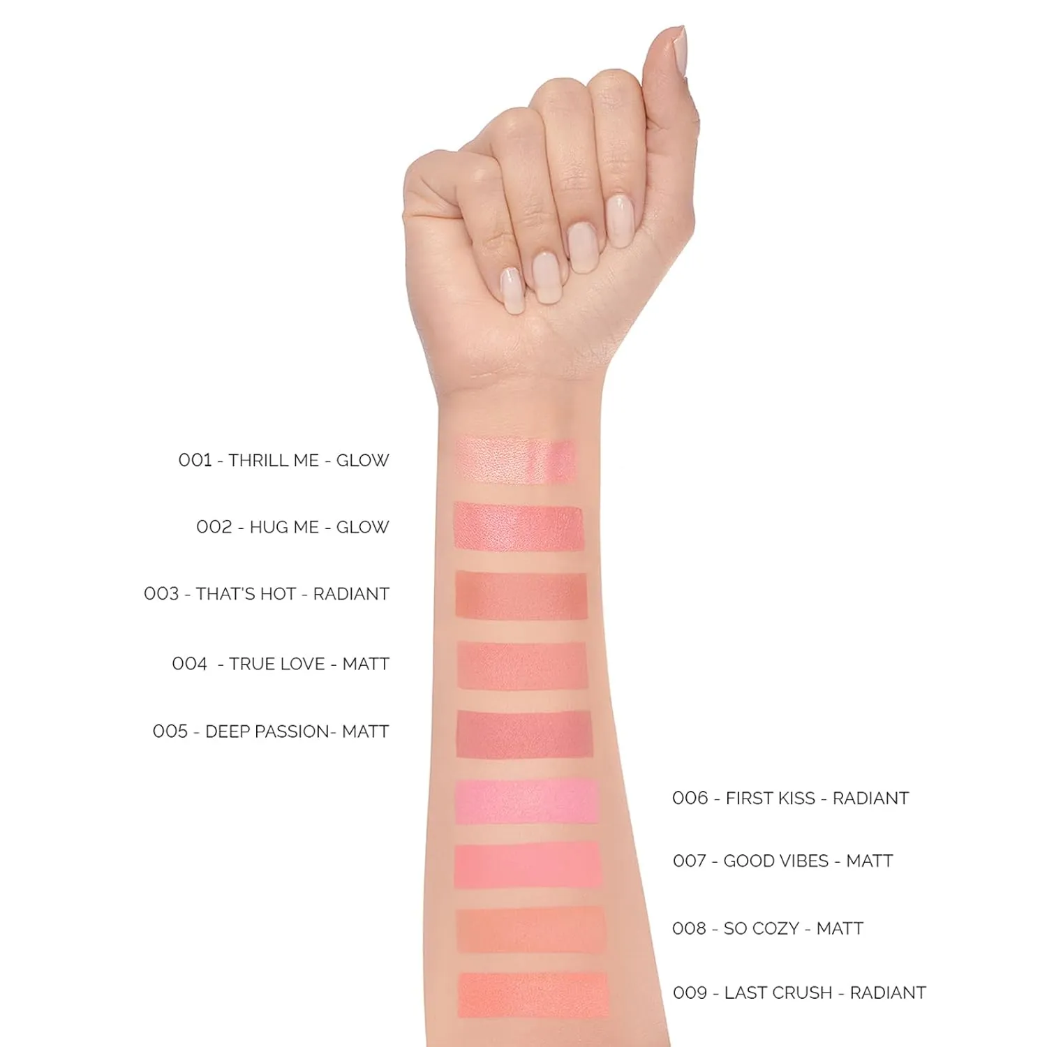 Pupa Milano Wonder Me Blush, 009 Last Crush, Radiant, 0.141 oz - Smooth Texture - Blends Easily - No Powdery Effect - Talc-Free - Paraben-Free - Enriched with Hyaluronic Acid - Powder Make Up