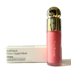 Rare Face Blush for Beauty Soft Pinch Liquid Blush Happy (Pink) Full Size 0.25 fl.oz