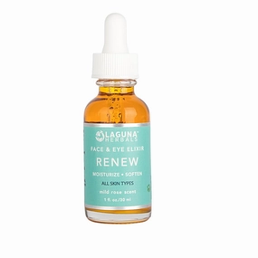 RENEW Face & Eye Elixir Oil – All-Natural, Anti-Aging, Hydrating Serum with a botanical infusion for radiant, firm, youthful Skin