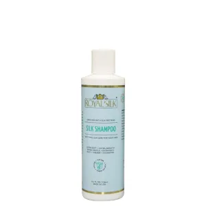 Rose Silk Shampoo. Soft as Silk for Hair Like Silk. Ultra Mild, Soothing and Smoothing. Daily Use Family Shampoo. All Genders, Ages, Hair Types. Color Safe. Slows Hair Loss.