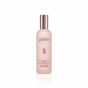 ROSE POWER ESSENCE with Rosa Damask and Hyaluronic Acid, Booster for Hydration and Protection, Free from Chemicals, 100% Natural, 100 ml/3.38 fl oz