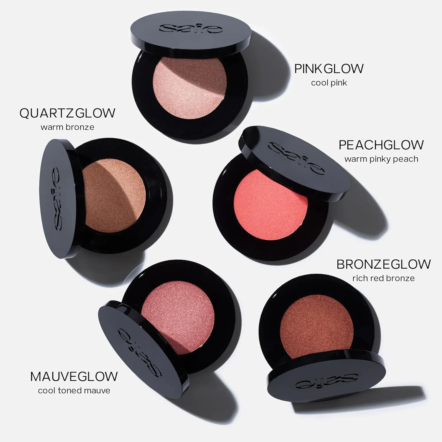 Saie Glow Sculpt Multi-Use Highlighter   Cream Blush - Lightweight with Hyaluronic Acid   Micropearl for Radiant, Glowing Skin - Bronzeglow (.02 oz)