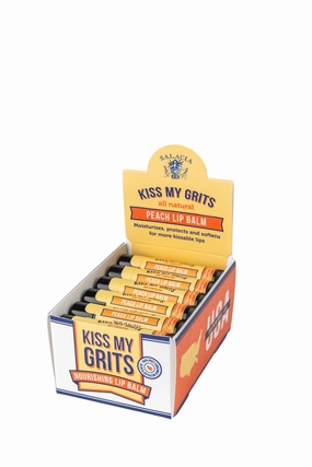 Salacia Salts - Kiss My Grits Georgia Peach Lip Balm