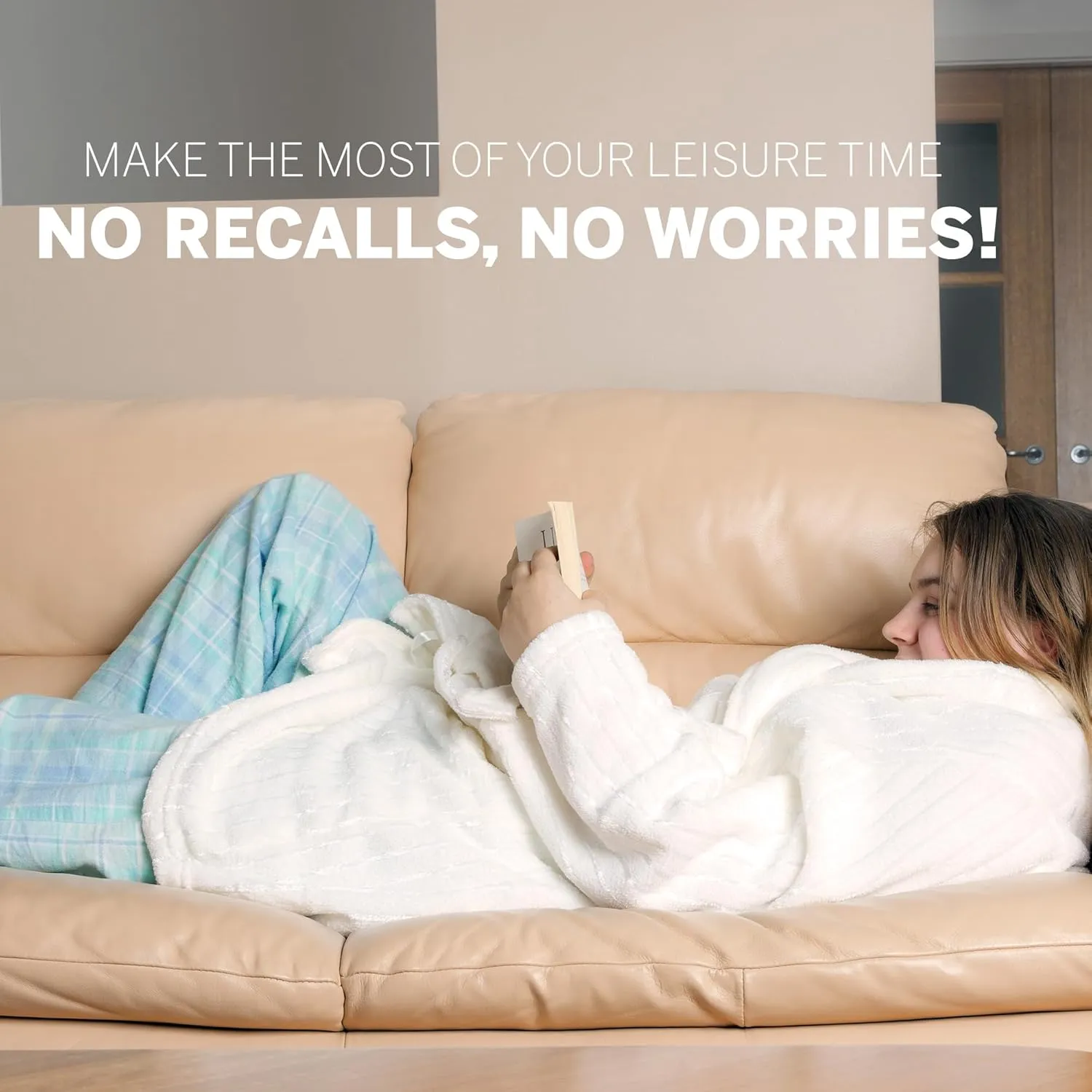 Serta Mila Shaggy Heated Throw Blanket - Soft Faux Fur Heated Blanket, Fast Heating, Auto Shut Off Timer, Low EMF, 5 Heat Setting, ETL Certified, Machine Washable Electric Blanket, Blush 50"x60"