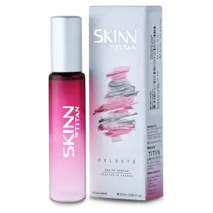 Skinns By Titan Celeste Long Lasting Everyday Eau De Parfum Spray For Women - 20 Ml - Wood Fragrance - Women's Fragrance - Miniature Perfumes - Pocket-Size Scents