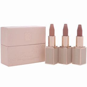 SOSU Cosmetics Try Me Trio Lipstick Gift Set