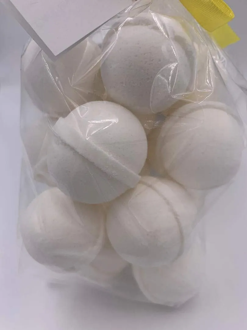 Spa Pure Creamy Coconut BathBombs: 14 Bath Bomb Fizzies with Shea, Mango and Cocoa Butter, Ultra Moisturizing...Great for Dry Skin (14 Count) Pack of 1