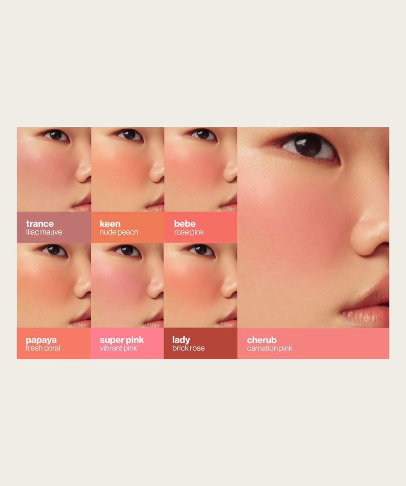 Sunnies Face Blush On - Super Pink in Vibrant Pink