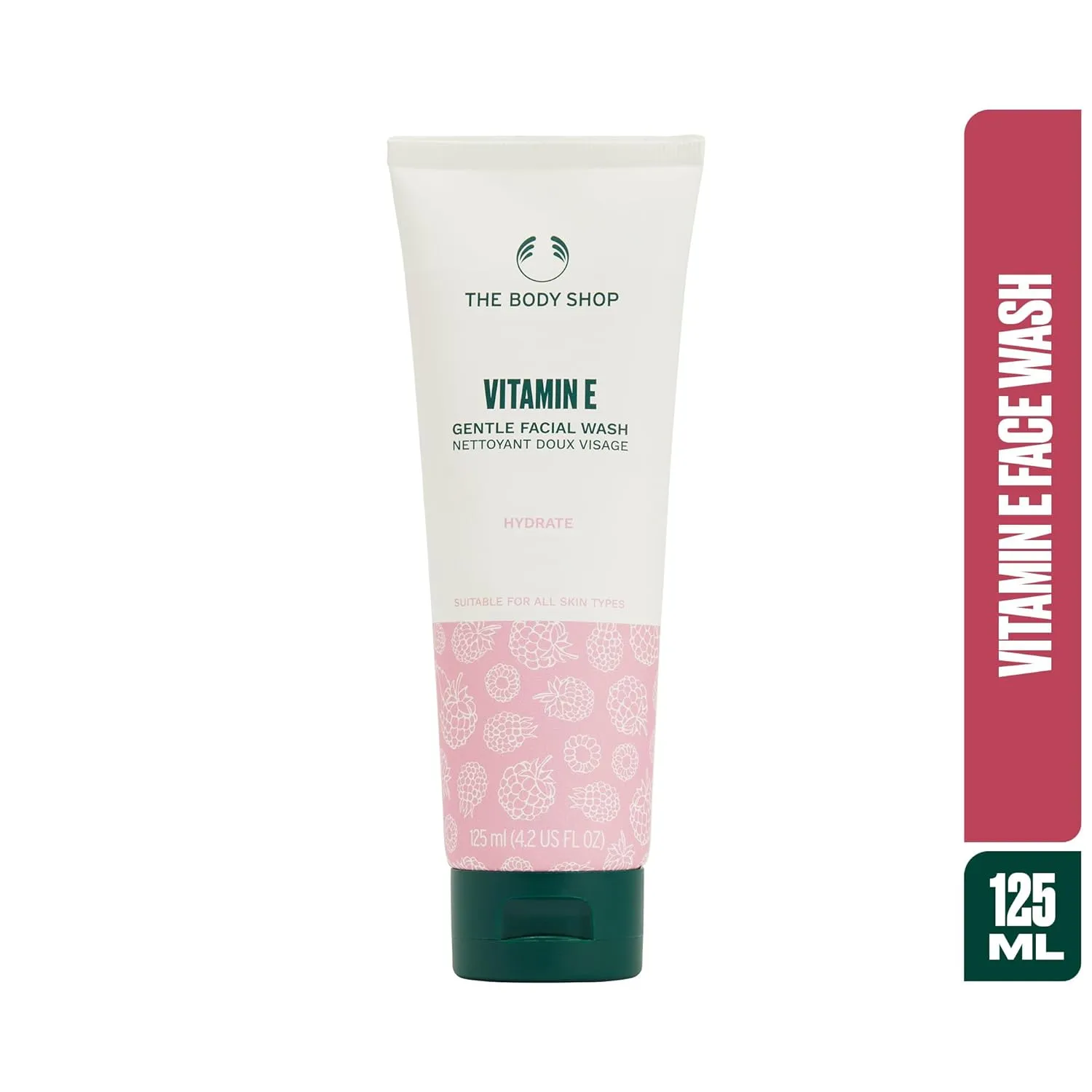 The Body Shop Vitamin E Gentle Facial Wash, 4.2 Fl Oz