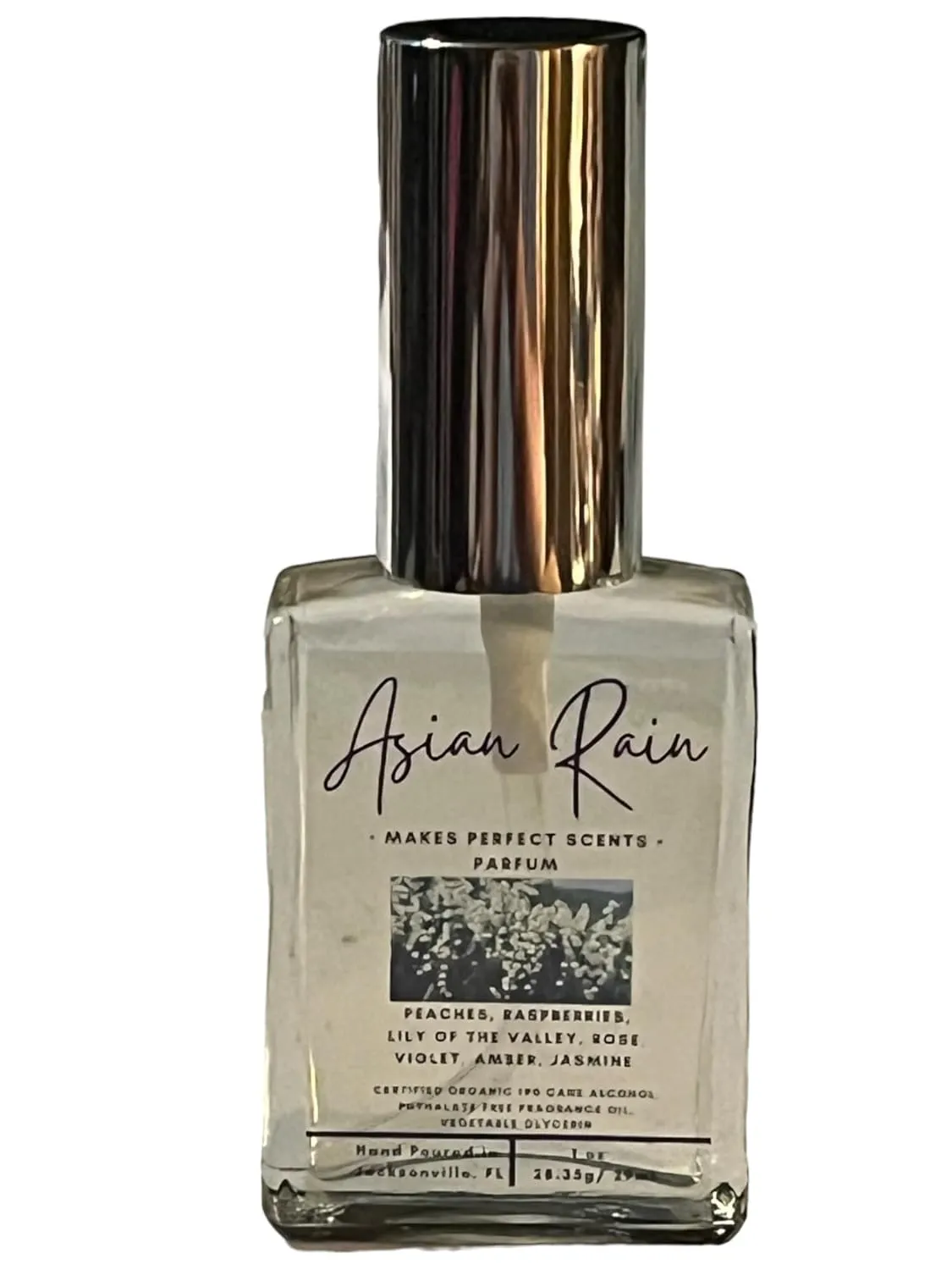 The Wynn Vegas Hotel Spa Bath Amenities Scent Asian Rain Perfume Parfum Spray Bottle 1 oz