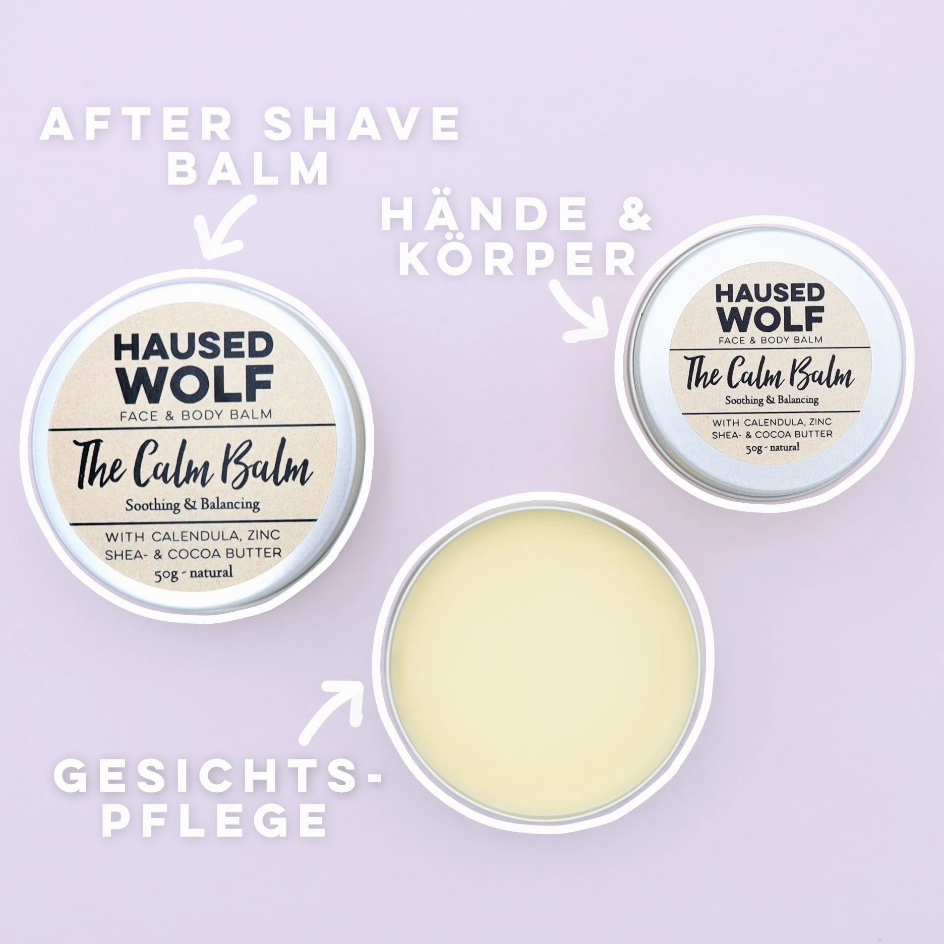 The Calm Balm - Gesichts-, Körper- und Handbalm