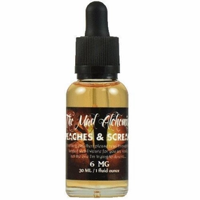 The Mad Alchemist Premium E-Liquid - Peaches & Scream