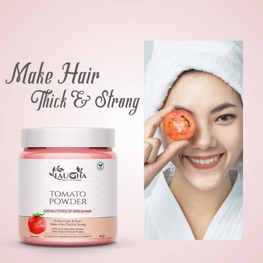 Tomato Powder For Brighten up Complexion, Face Pack (RED, 100GM(PACK OF 3))