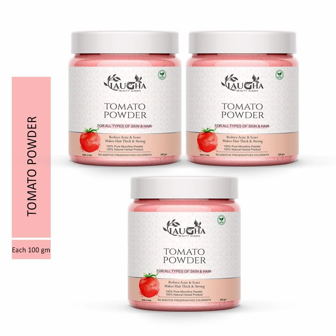 Tomato Powder For Brighten up Complexion, Face Pack (RED, 100GM(PACK OF 3))