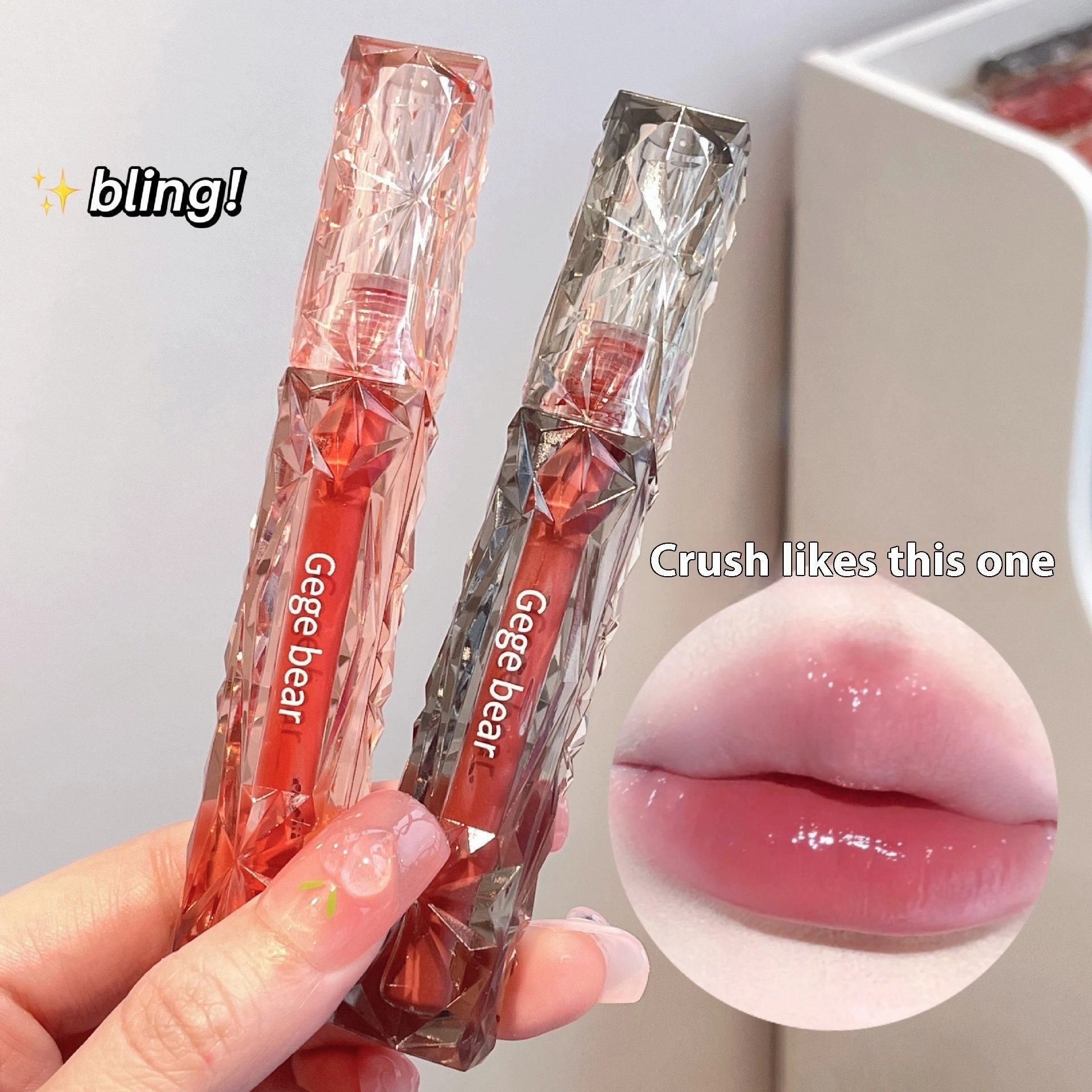 Transparent Diamond Light Lip Lacquer