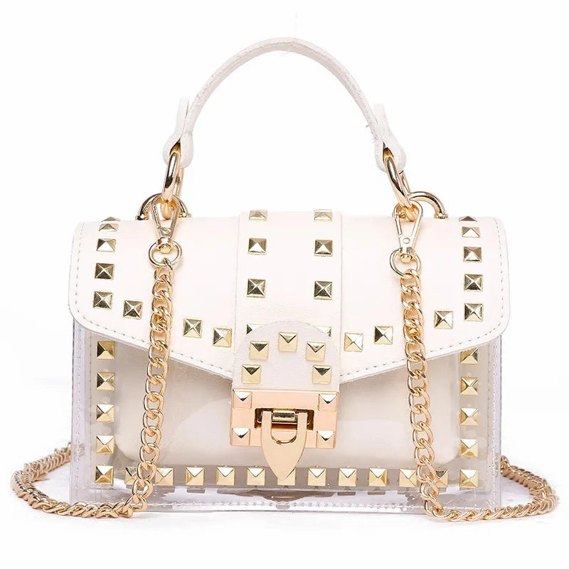 Transparent Leather Bag
