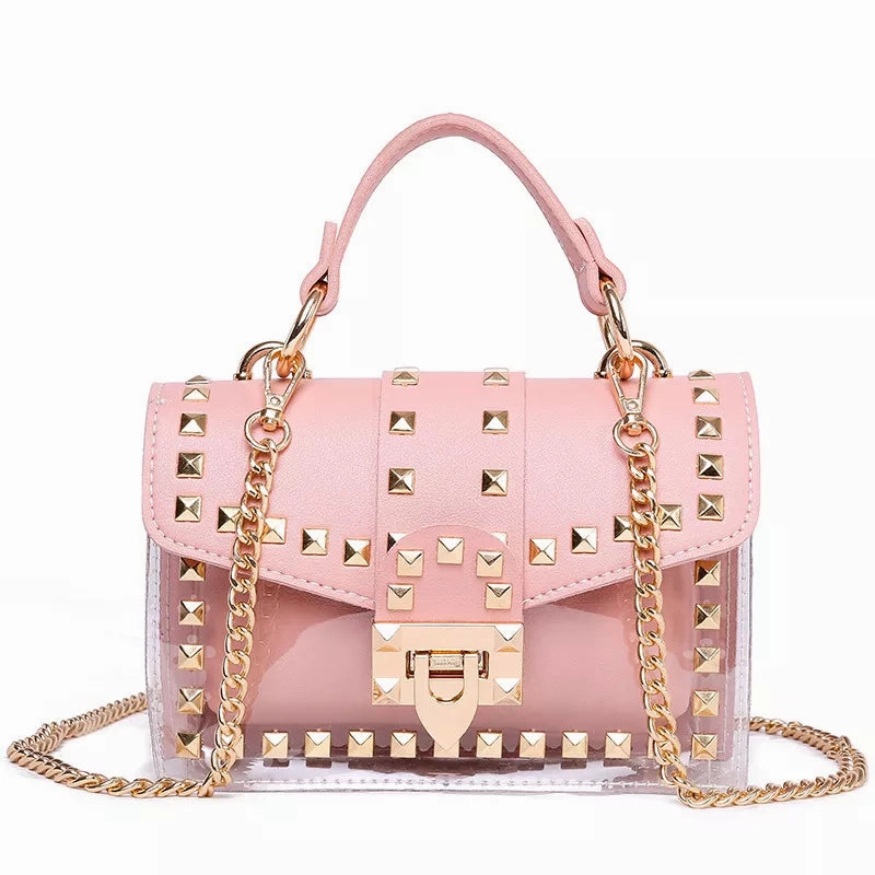 Transparent Leather Bag