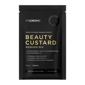 Tropeaka Beauty Custard Smooth&creamy 34g(Pack of 12)