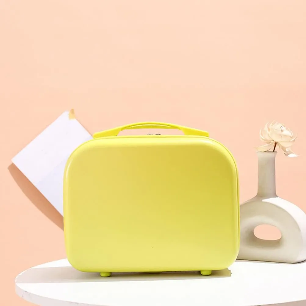 VALICLUD Train Case Makeup Box Makeup Bag Set Patient Travel Makeup Bag Large Capacity Cosmetic Bag