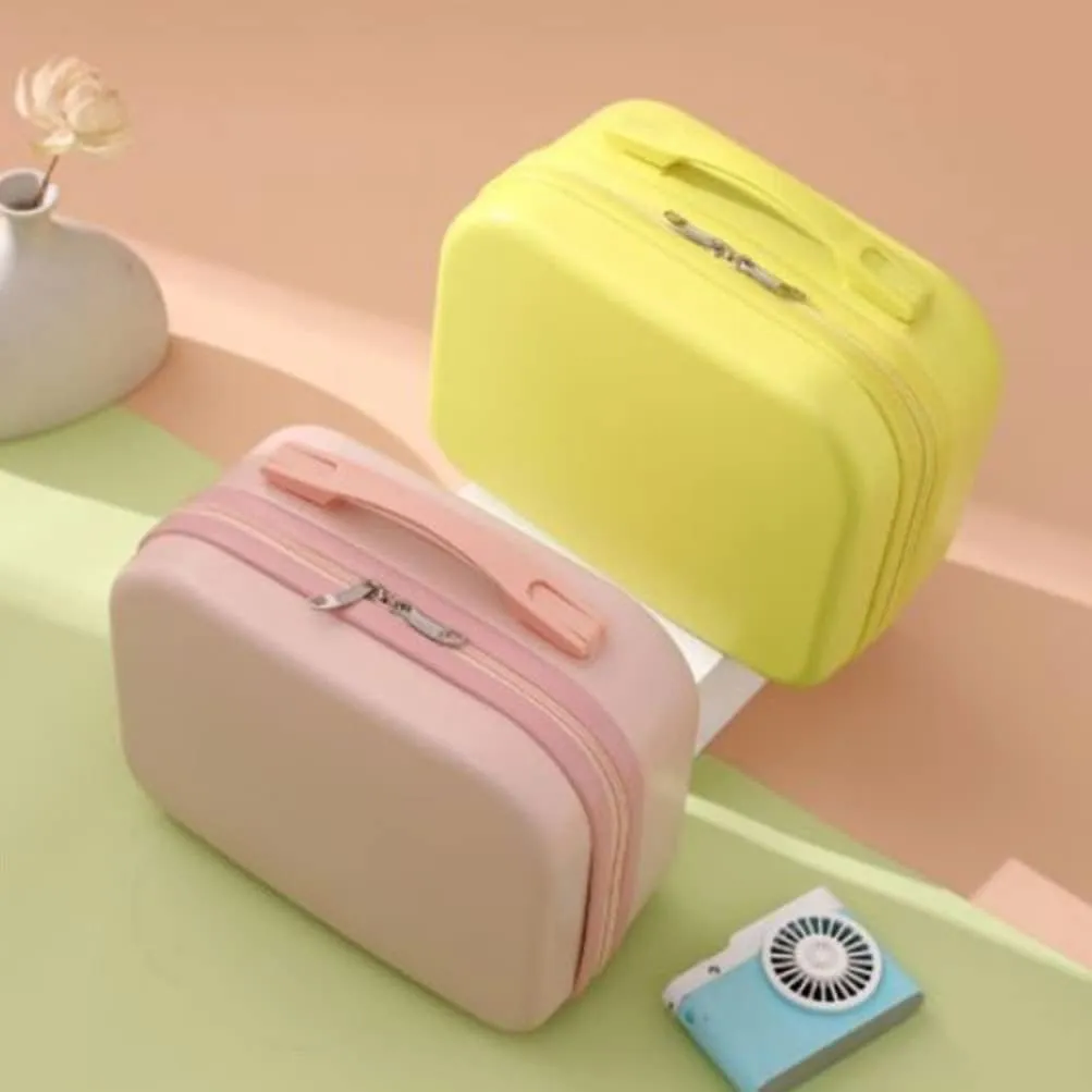 VALICLUD Train Case Makeup Box Makeup Bag Set Patient Travel Makeup Bag Large Capacity Cosmetic Bag