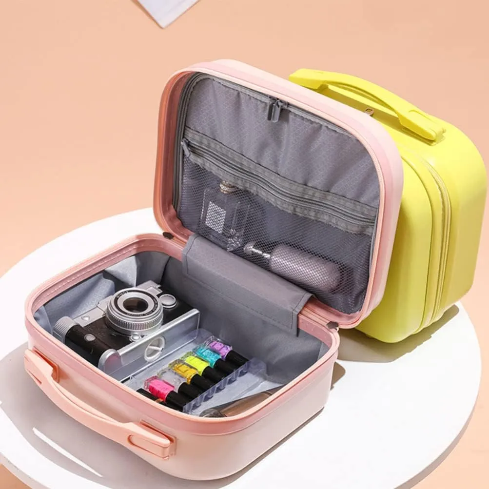 VALICLUD Train Case Makeup Box Makeup Bag Set Patient Travel Makeup Bag Large Capacity Cosmetic Bag