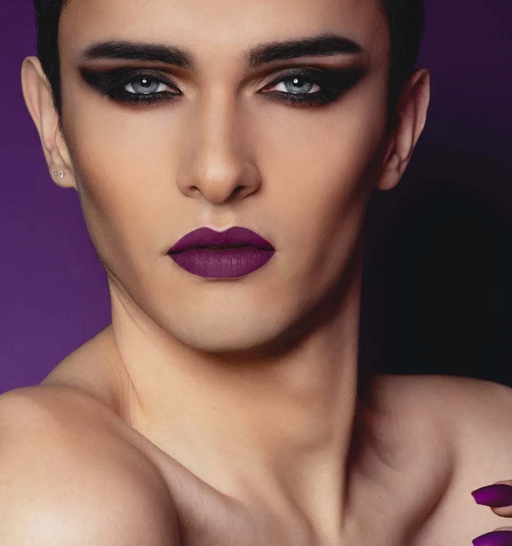 VAMPY PLUM - 12-Hour Fall Lipstick - Vegan & Cruelty Free, by Kuckian