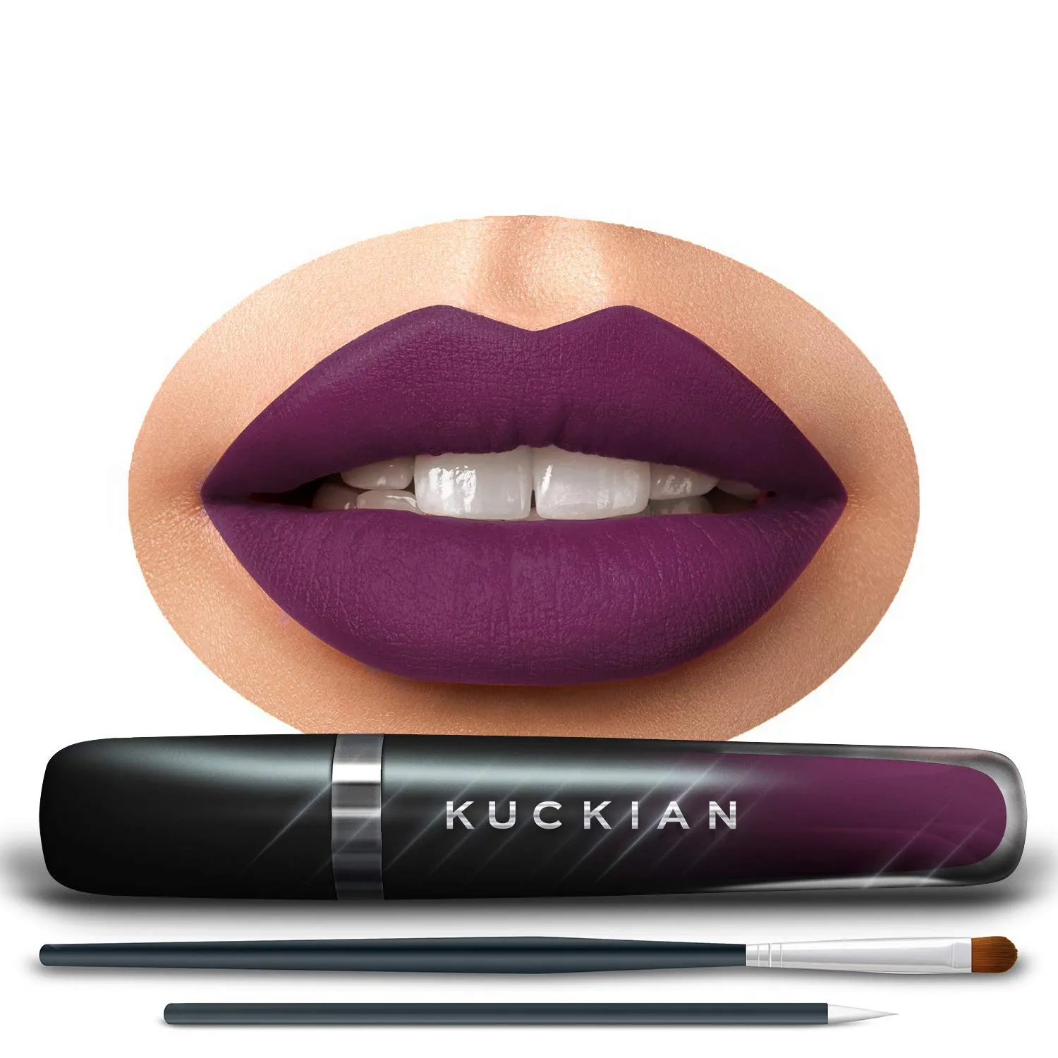 VAMPY PLUM - 12-Hour Fall Lipstick - Vegan & Cruelty Free, by Kuckian