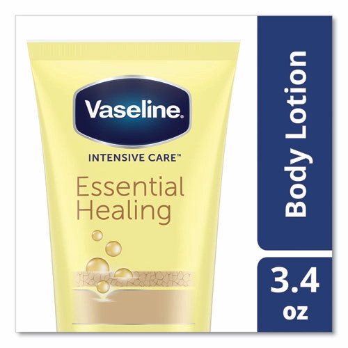 Vaseline® Intensive Care Essential Healing Body Lotion, 3.4 Oz Squeeze Tube, 12/carton