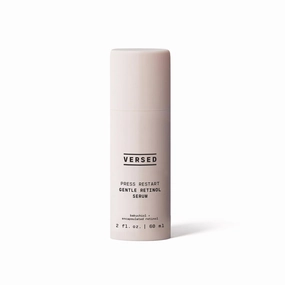 Versed Press Restart Gentle Retinol Serum - Dark Spot Corrector for Anti Aging, Skin Tone, Fine Lines, and Wrinkles - Retinol Bakuchiol Serum for Sensitive & Acne Prone Skin (2 fl oz)