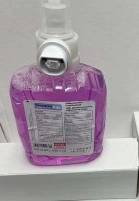 Victoria Bay Antibacterial Plum Foam Hand Soap, 40.5 fl oz, Purple
