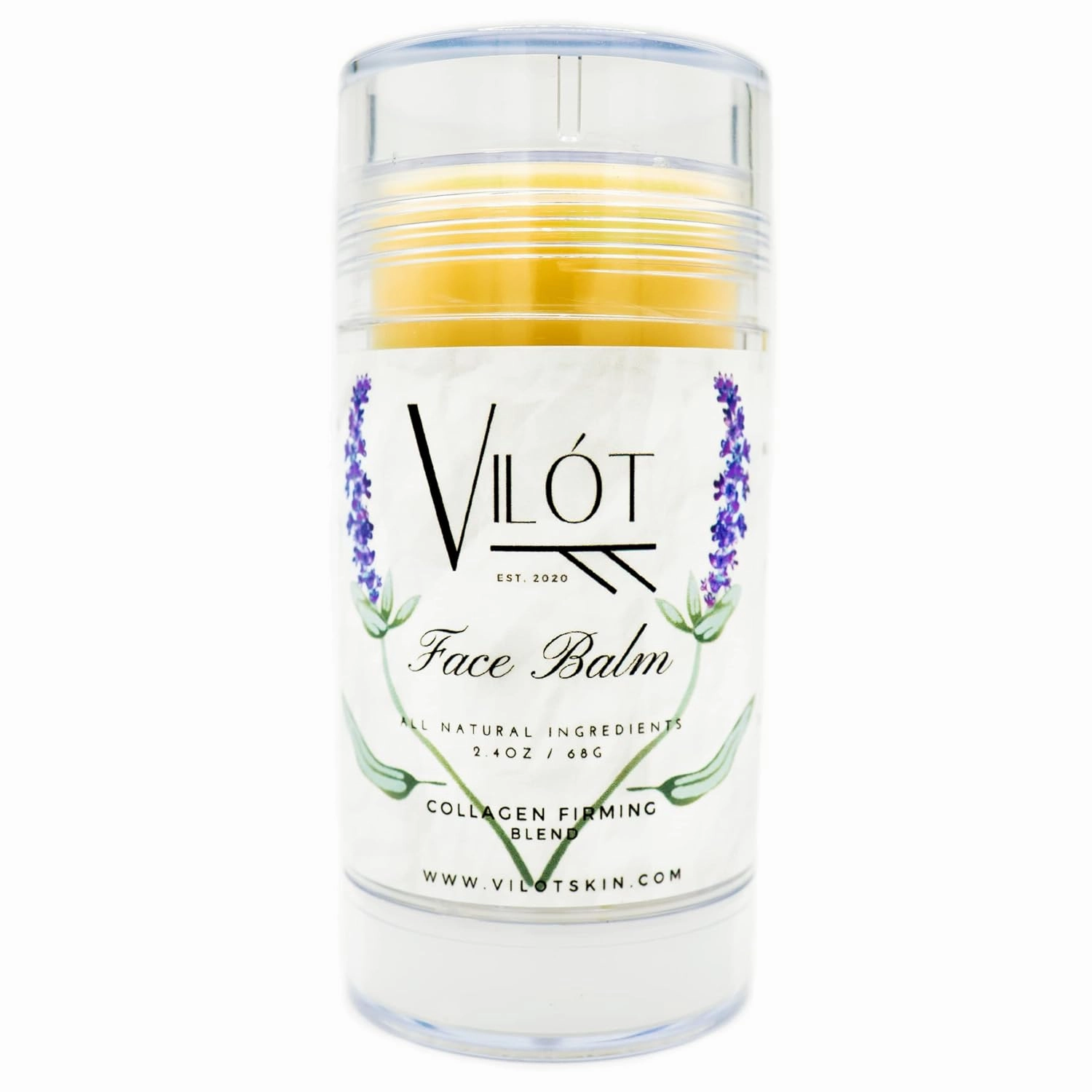 Vilót Skin Face Balm for Skin Barrier Repair, Dewy Collagen Moisturizer, Fine lines & balanced skin tone - 2.4 oz