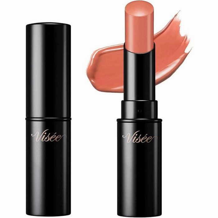Visee Nenmak Fake Rouge RO651 – Liar Rose Tea Lipstick with Lustrous Finish and Serum Ingredients, 3.8g [Alcohol-Free]