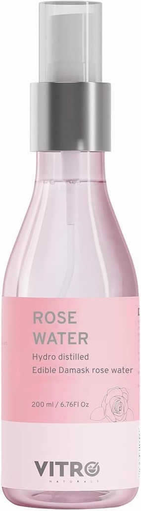 VIT ro Pure Rose Water, 200ml, Hydrating Skin Nourishment Spray