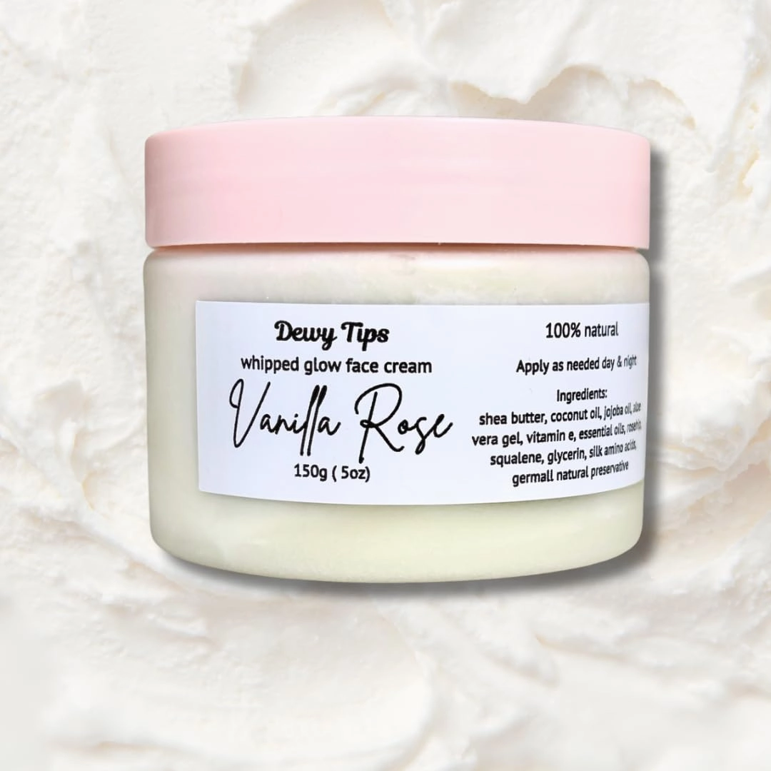 Whipped Glow Face Cloud Cream - Vanilla Rose Simple Ingredients